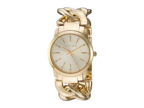 michael kors elena watch gold|More.